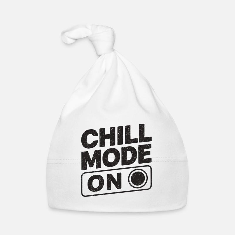 Chill Mode On Relax Relax Organic Baby Cap