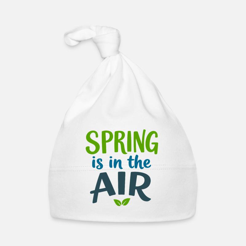 Le printemps est dans l’air Bonnet bio Bébé