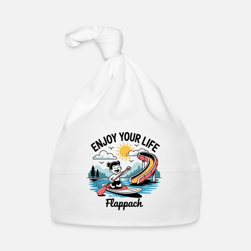 Profitez de la vie - Flappach SUP fun Bonnet bio Bébé