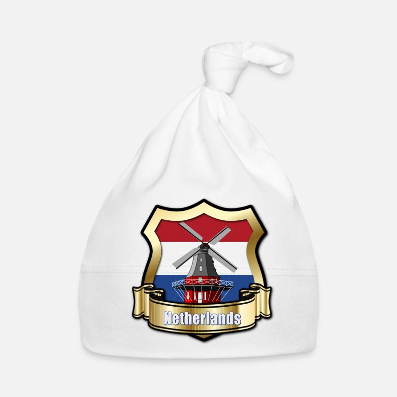 Pays-Bas Bonnet bio Bébé
