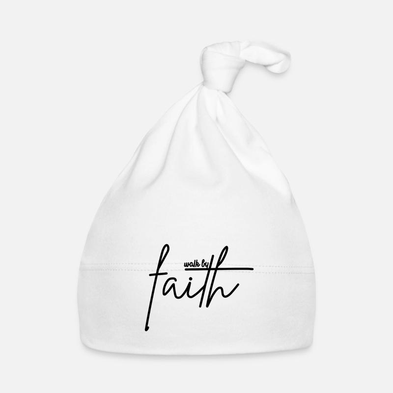Marcher par la foi Bonnet bio Bébé