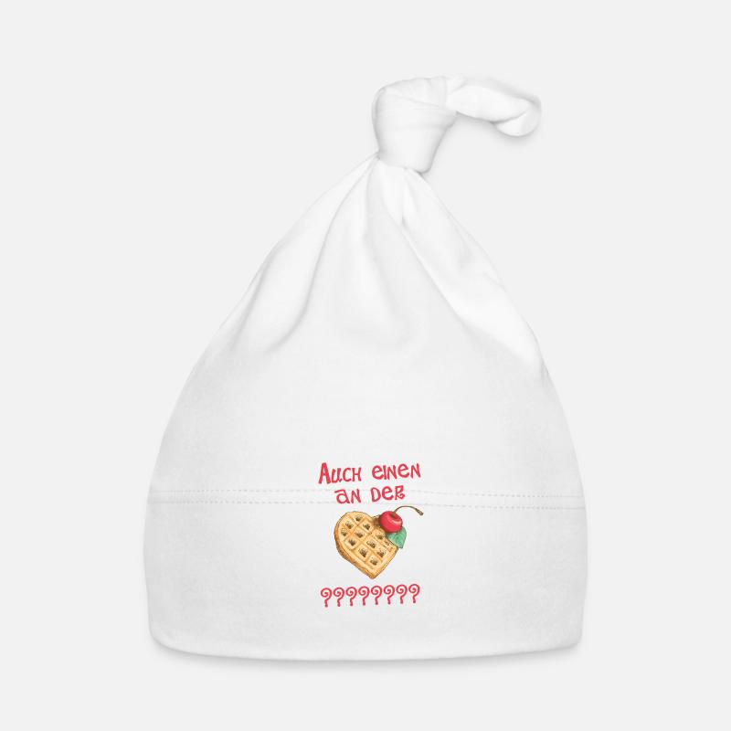 Auch einen an der Waffel? Baby Bio-Mütze