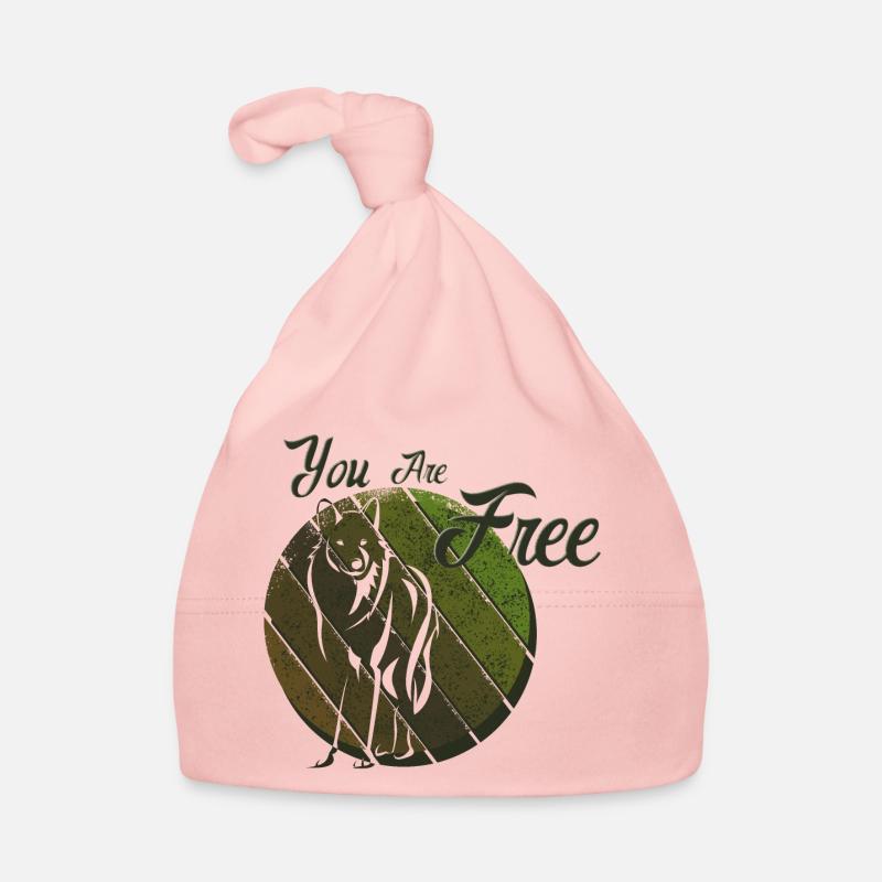 Vous êtes free wolf Bonnet bio Bébé
