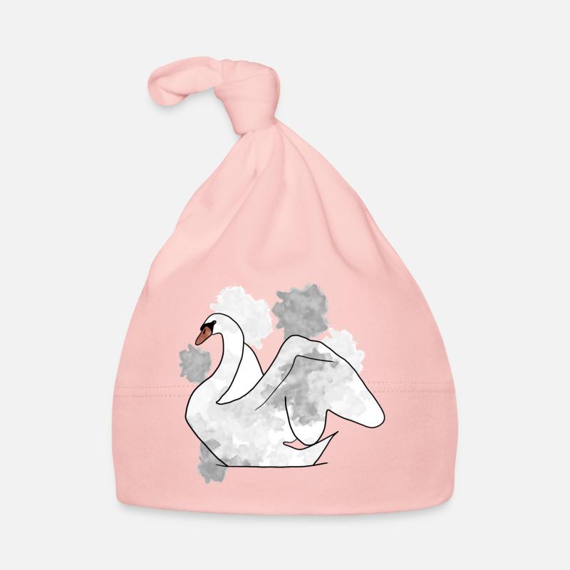 Schwan Baby Bio-Mütze