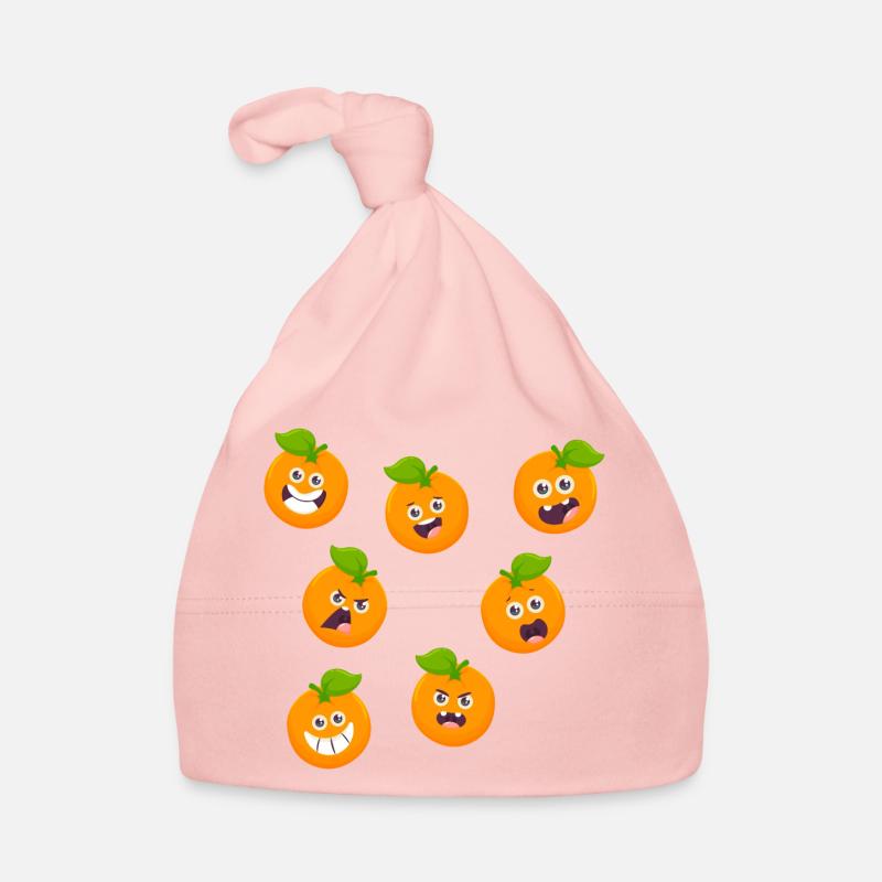 Mandarin Organic Baby Cap