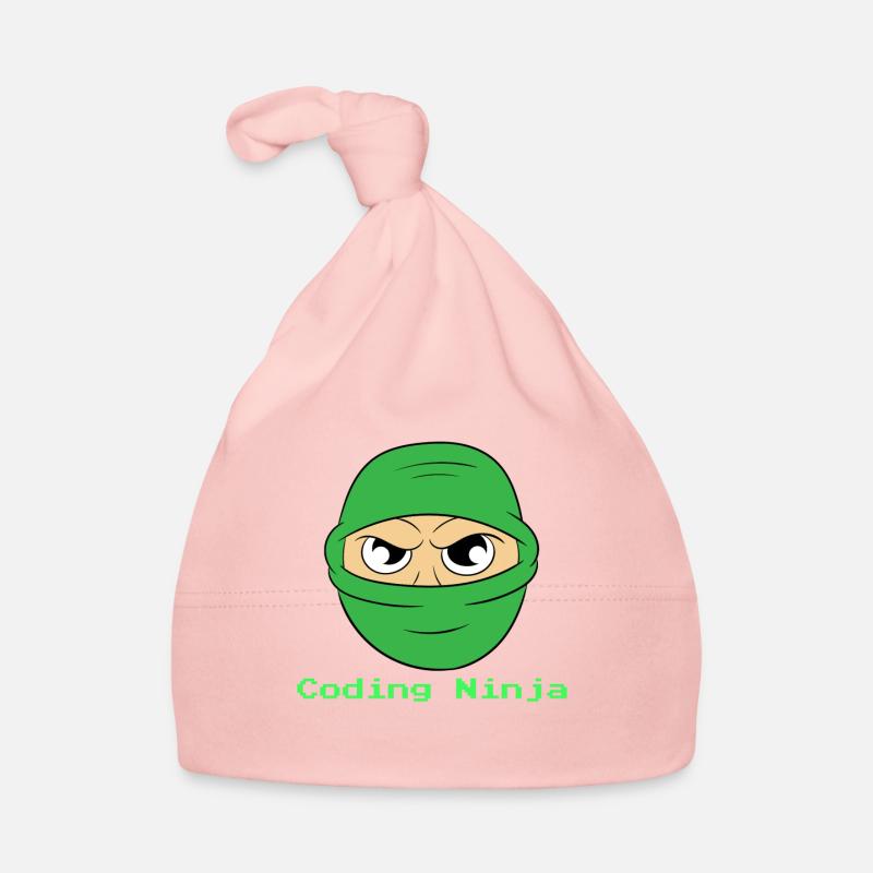 Coding Ninja Karate Martial Arts Fencer Ninja Organic Baby Cap