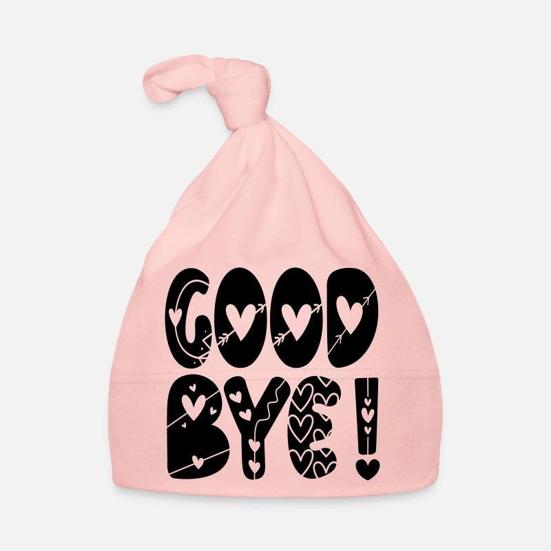 GOODBYE ABSCHIED Baby Bio-Mütze