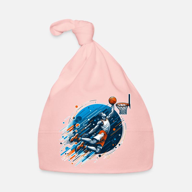 Cadeau de dunk de basket-ball Bonnet bio Bébé