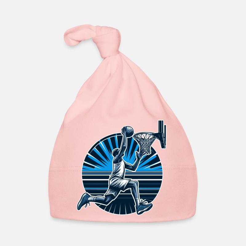 Cadeau de dunk de basket-ball Bonnet bio Bébé