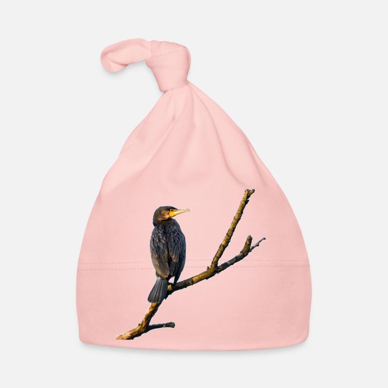 Cormoran - Bonnet bio Bébé - rose