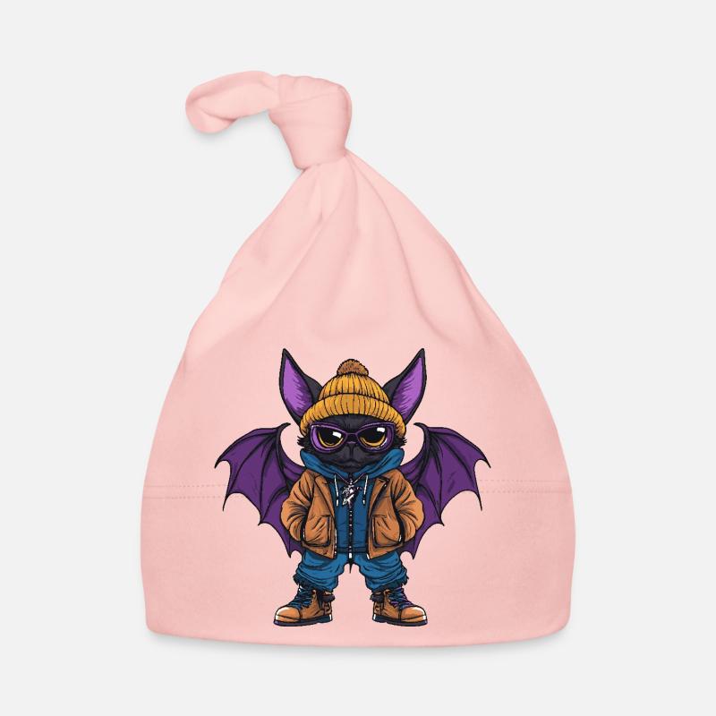 Fledermaus Lustig Winter Baby Bio-Mütze