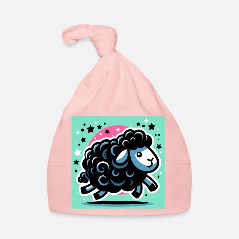 Mouton noir Bonnet bio Bébé