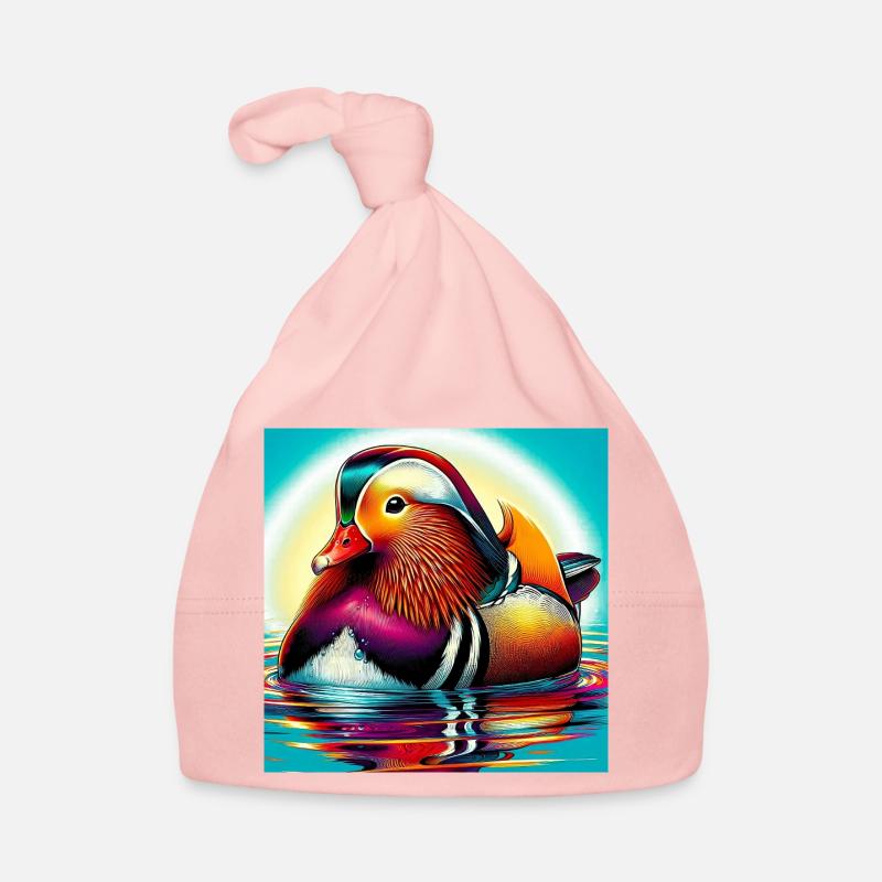 Mandarin duck Organic Baby Cap