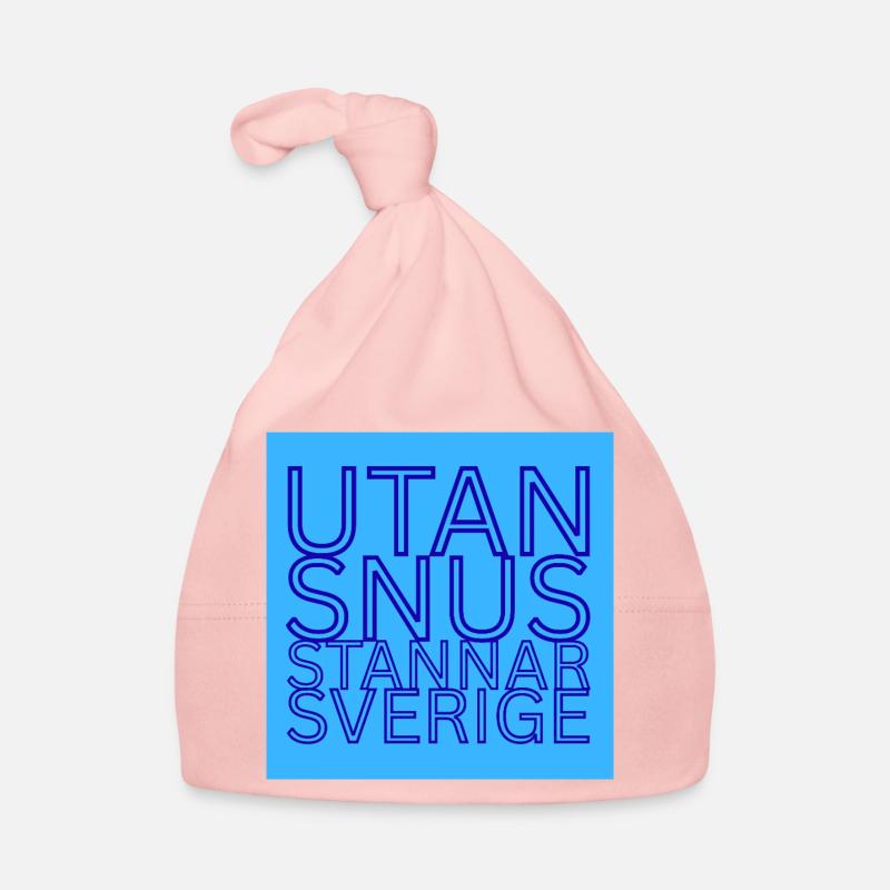 Sans snus, la Suède s’arrêtera - Bonnet bio Bébé - rose
