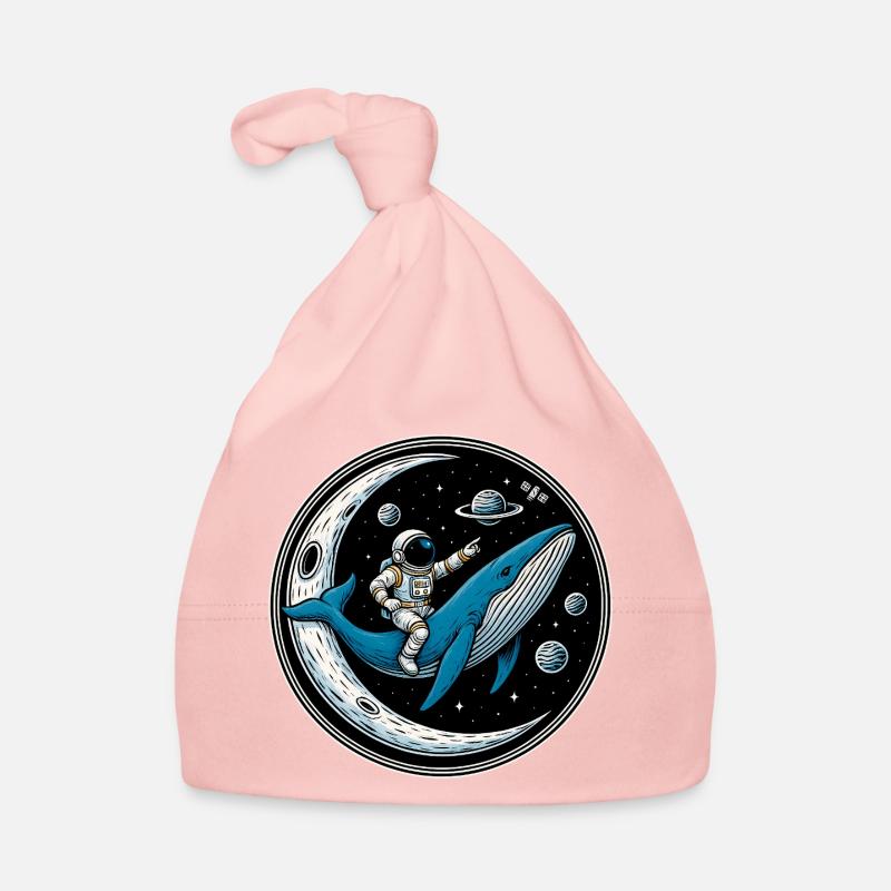 Cosmic Ride: Astronaut und der Wal Baby Bio-Mütze