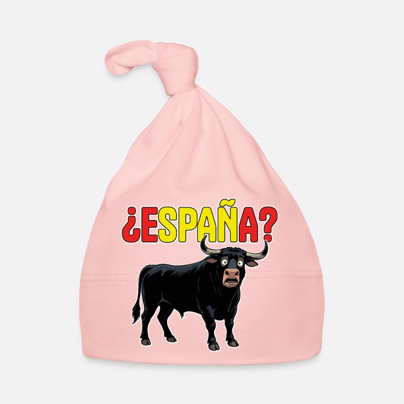 Toro Espagne ? - Bonnet bio Bébé - rose
