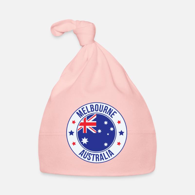 Insigne du Cercle du drapeau de Melbourne Bonnet bio Bébé