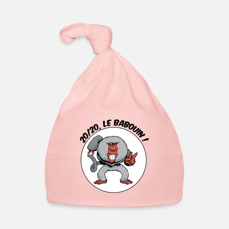 20/20, le babouin ! Bonnet bio Bébé