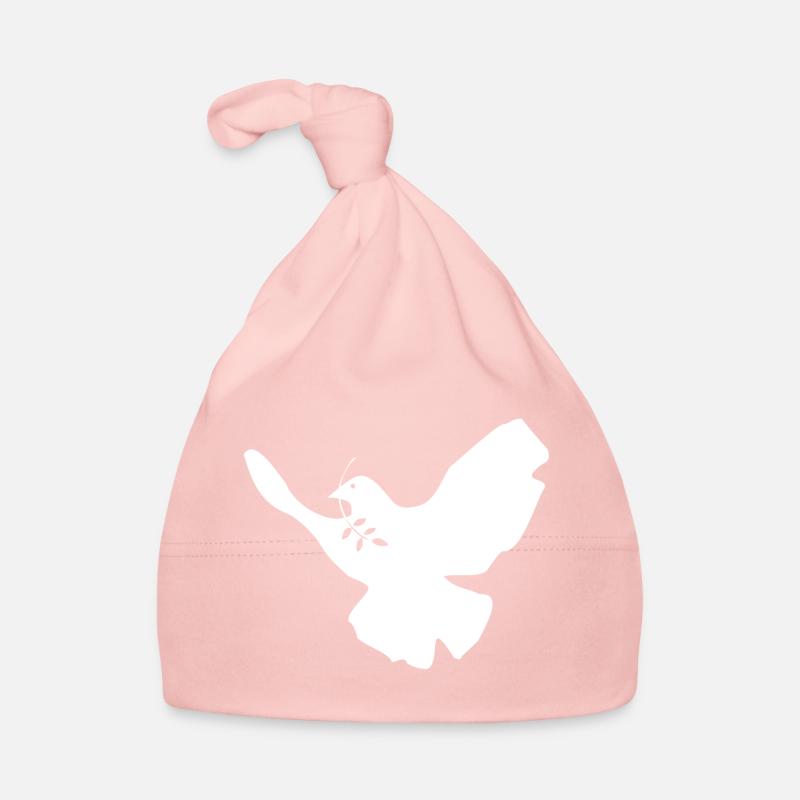 Colombe de la paix Bonnet bio Bébé