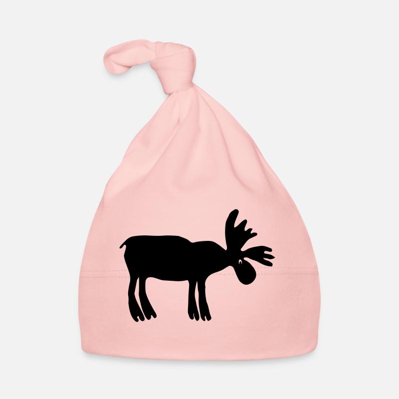 Elch Baby Bio-Mütze