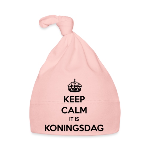 KEEP CALM IT IS KONINGSDAG - Bio-muts voor baby's