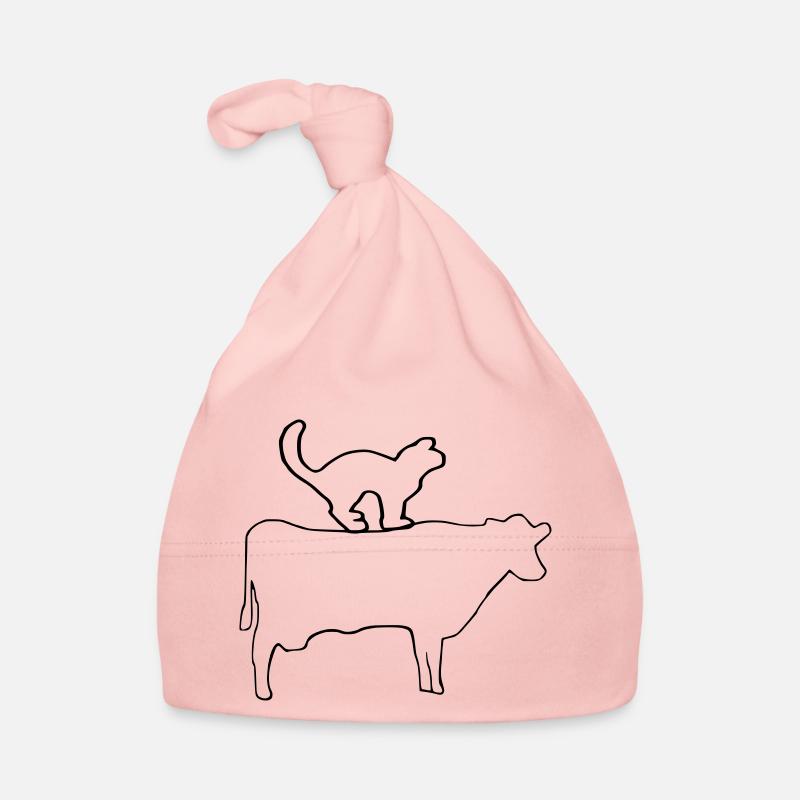 Chat vache Bonnet bio Bébé