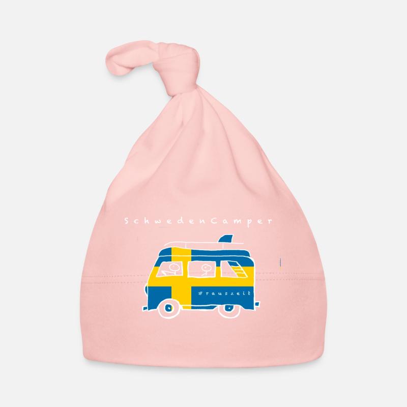 Schweden Camper Baby Bio-Mütze