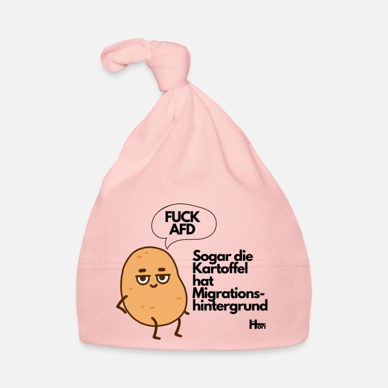 Kartoffel Migrationshintergrund Baby Bio-Mütze
