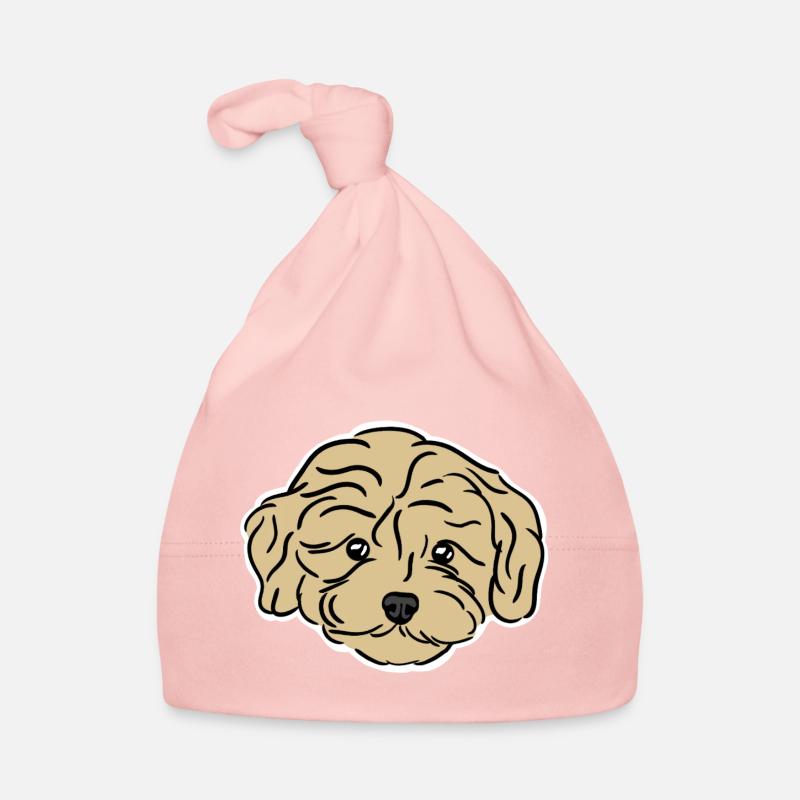 Doodle Tête de chiot Bonnet bio Bébé