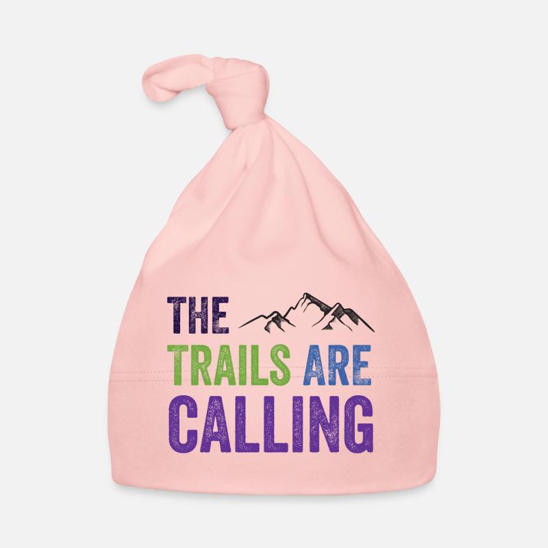 The Trails Are Calling Organic Baby Cap