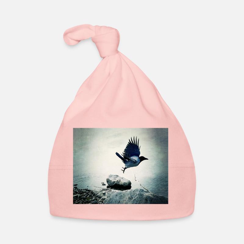 Le Vol du Corbeau Bonnet bio Bébé