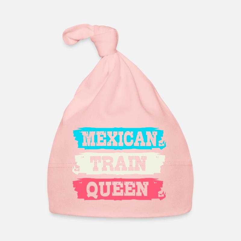 Train domino mexicain Bonnet bio Bébé