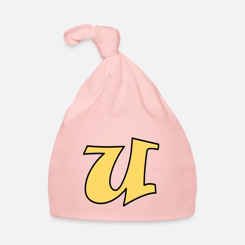 unknowns.de logo yellow Baby Bio-Mütze
