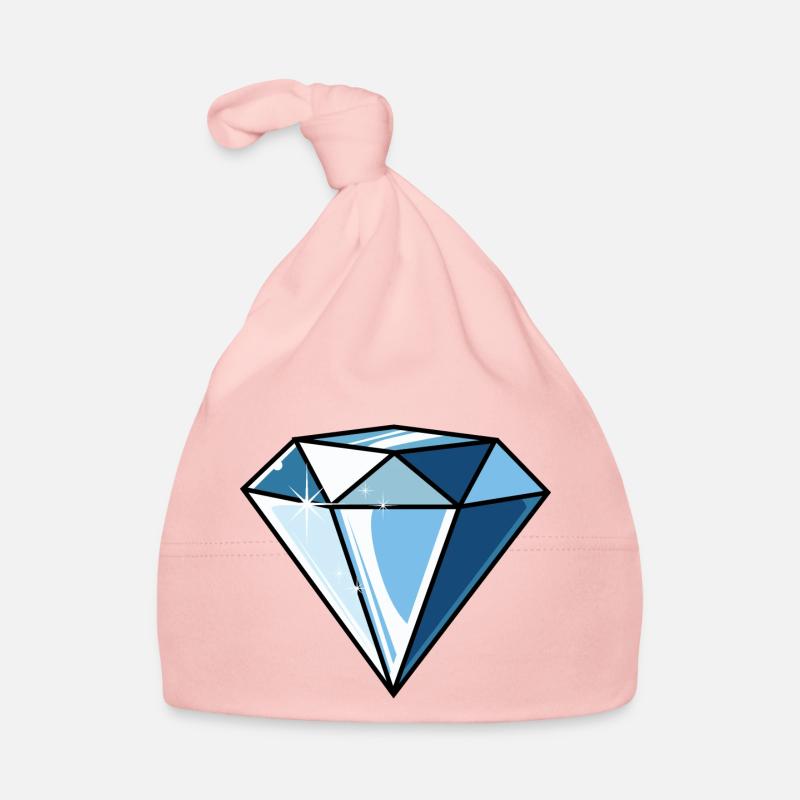 Diamond Organic Baby Cap
