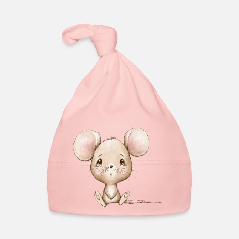 Maus Baby Bio-Mütze