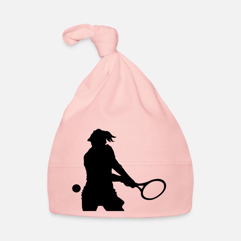 Tennis - Organic Baby Cap - pink