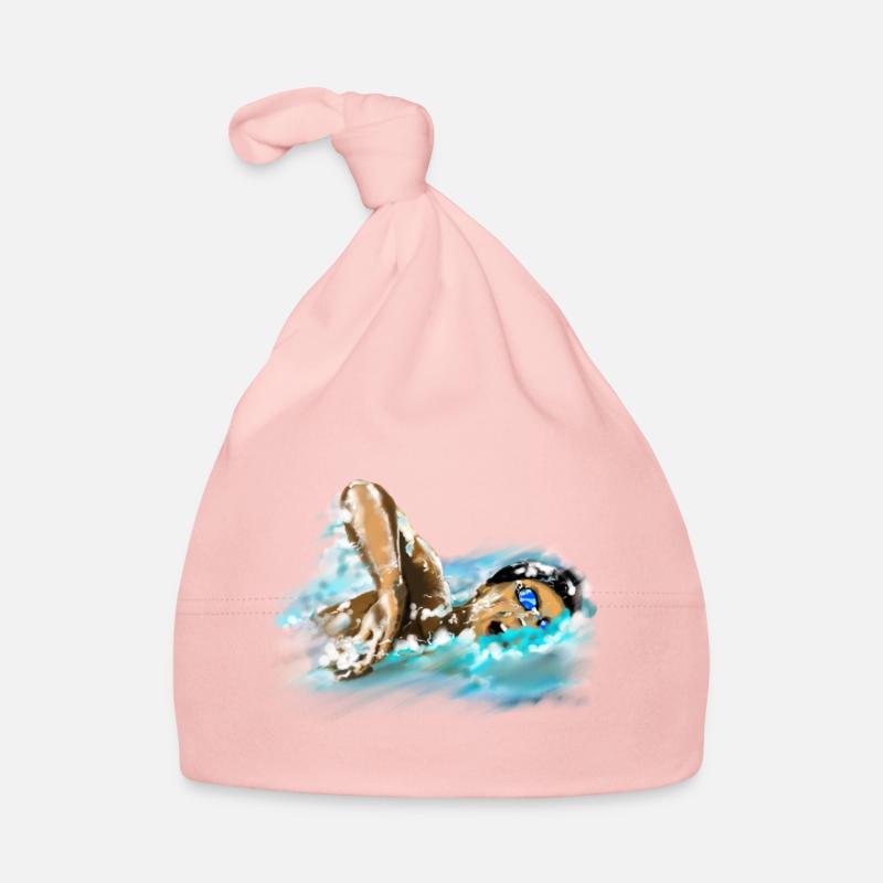 swimmer Organic Baby Cap