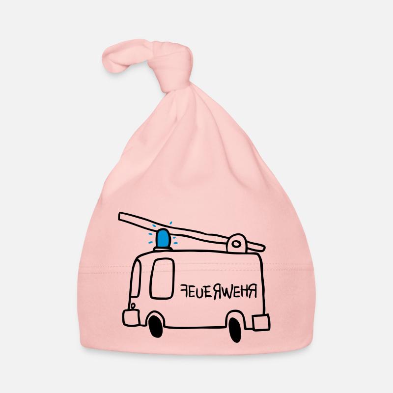 Feuerwehr Baby Bio-Mütze