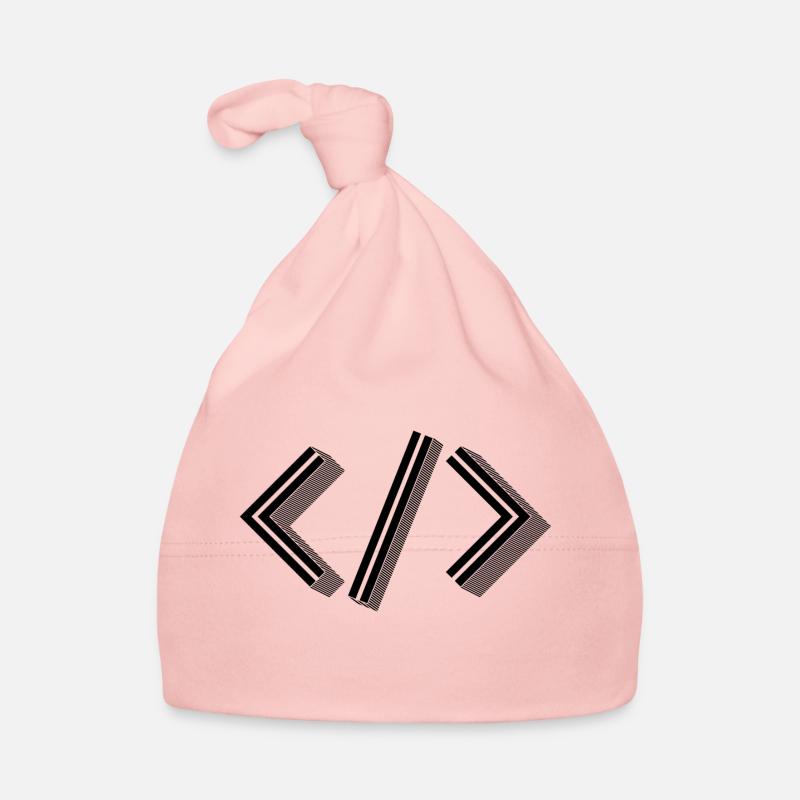 Retro Bracket's - Full Stack Developer HTML XML Baby Bio-Mütze