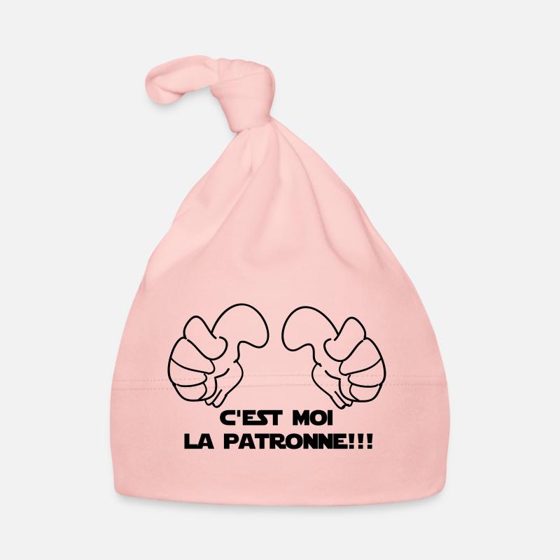 C'EST MOI La PATRONne Bonnet bio Bébé