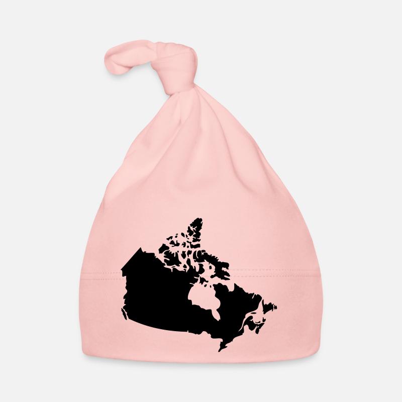 Kanada Canada Karte Baby Bio-Mütze