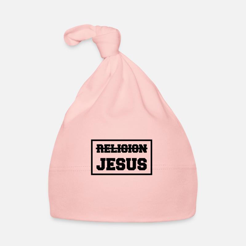 Pas de religion mais Jésus Bonnet bio Bébé