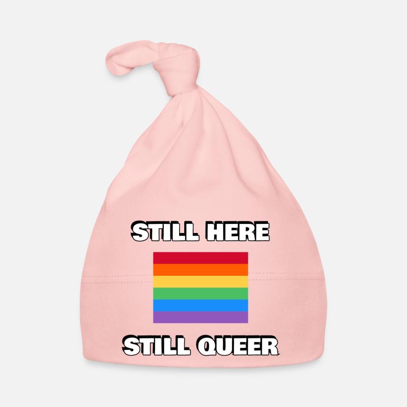 STILL HERE STILL QUEER Gay Pride Baby Bio-Mütze