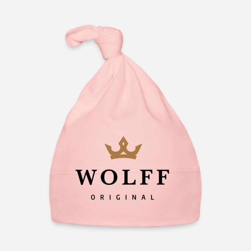 Wolff - Bonnet bio Bébé - rose