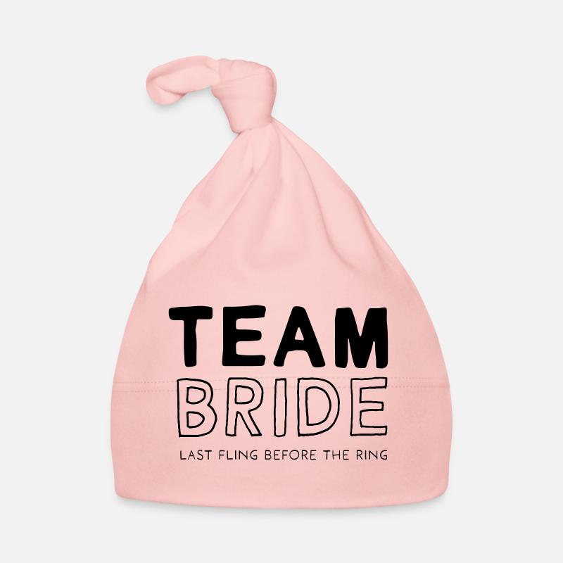 Équipe Bride - Bonnet bio Bébé - rose