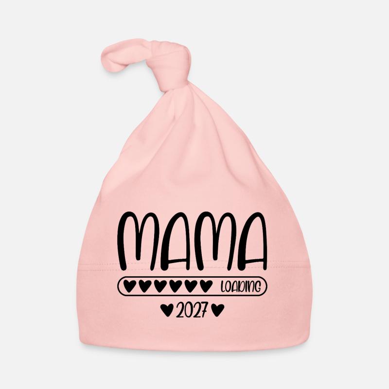 Mama 2027 loading Baby Bio-Mütze