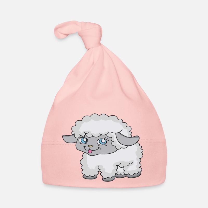 Mouton, Mouton mignon Bonnet bio Bébé