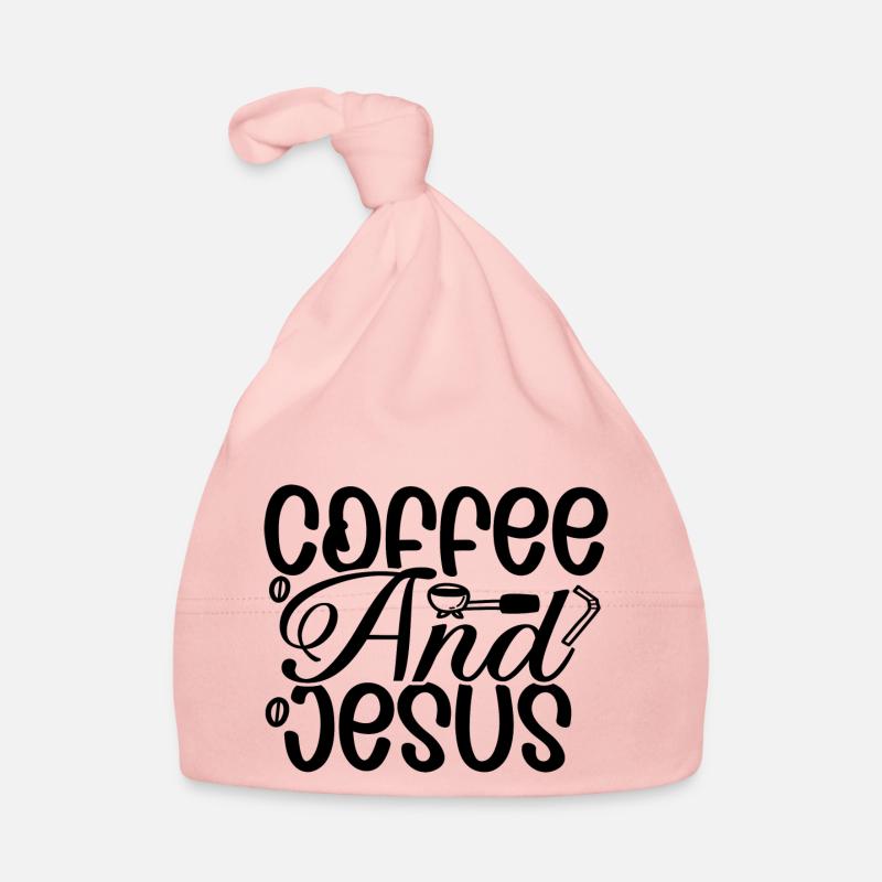 Le café et Jésus Bonnet bio Bébé