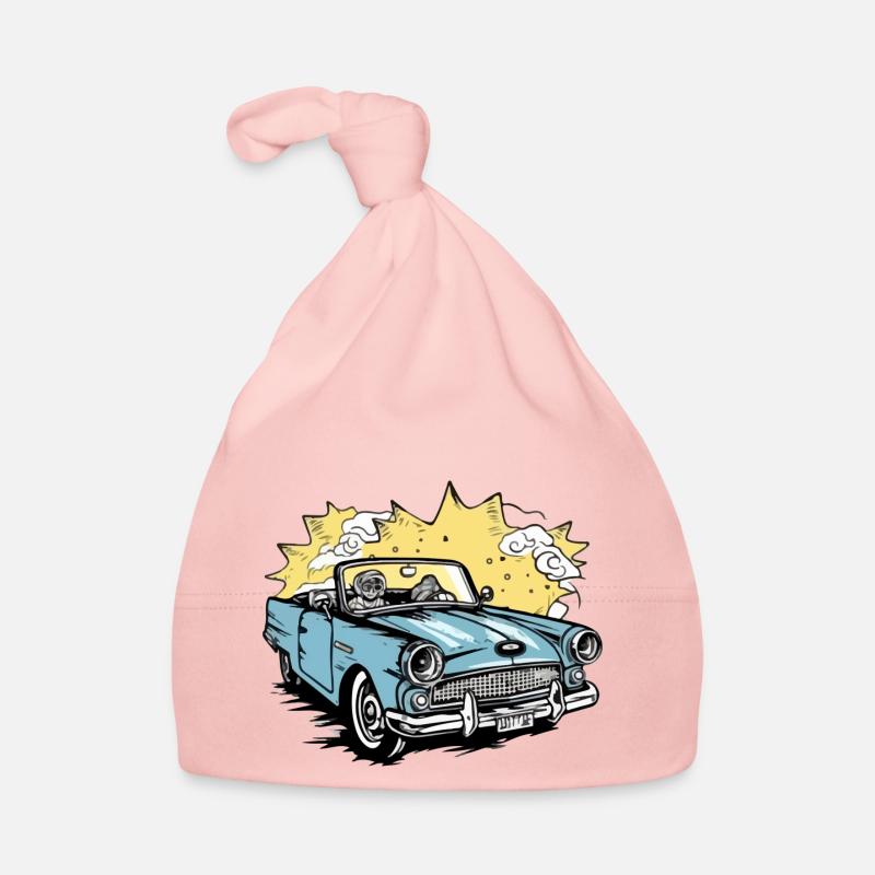 Cabrio blu Cappellino ecologico per neonato