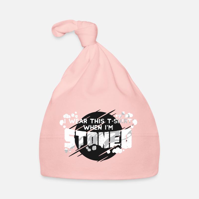 Conception de t-shirt de bande dessinée audacieuse Bonnet bio Bébé